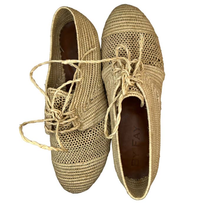 LaMaisonBerbere - Wholesale Sandals - Women's - Raffia Summer Vibes: Handcrafted Moroccan Sandals Raffia