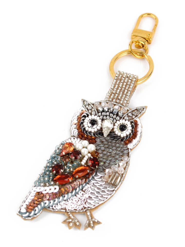 OWL KEYRING/BAG CHARM for wholesale by My Doris