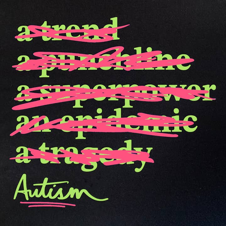 Autism Pride T-shirt - Punk Neurodiversitet Terapi SPED-lärare för wholesale av Trainer Hal’s Item Shop