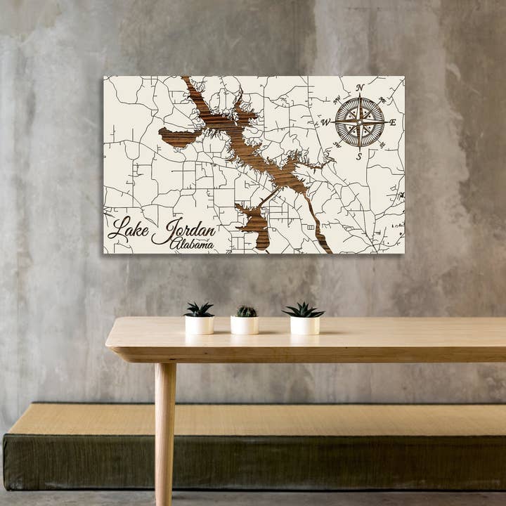 Alabama : le lac Jordan pour la vente par Fire & Pine