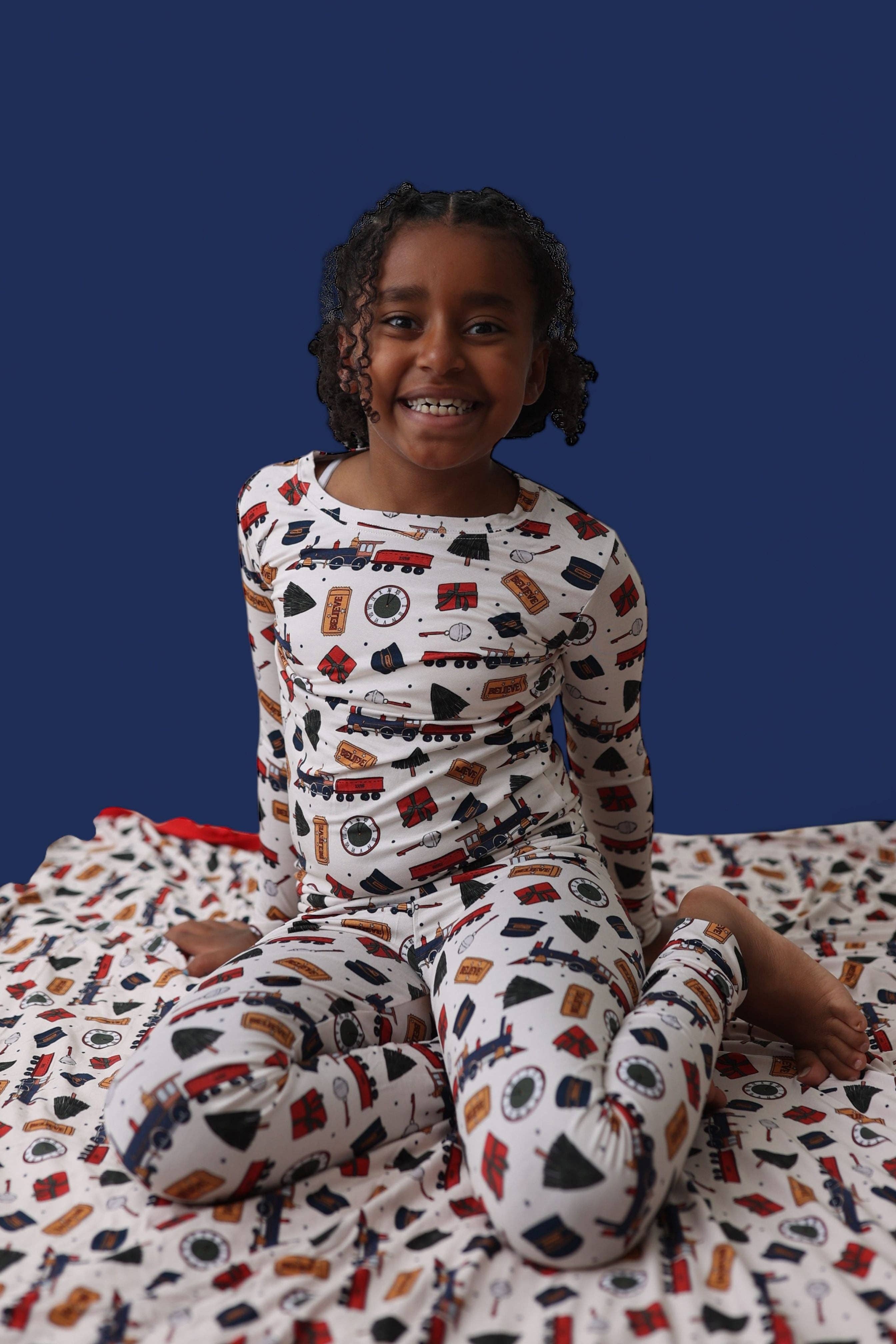 Dream Big Little Co. - Wholesale Sleepwear Set - Kids - POLAR MAGIC EXPRESS DREAM SET11
