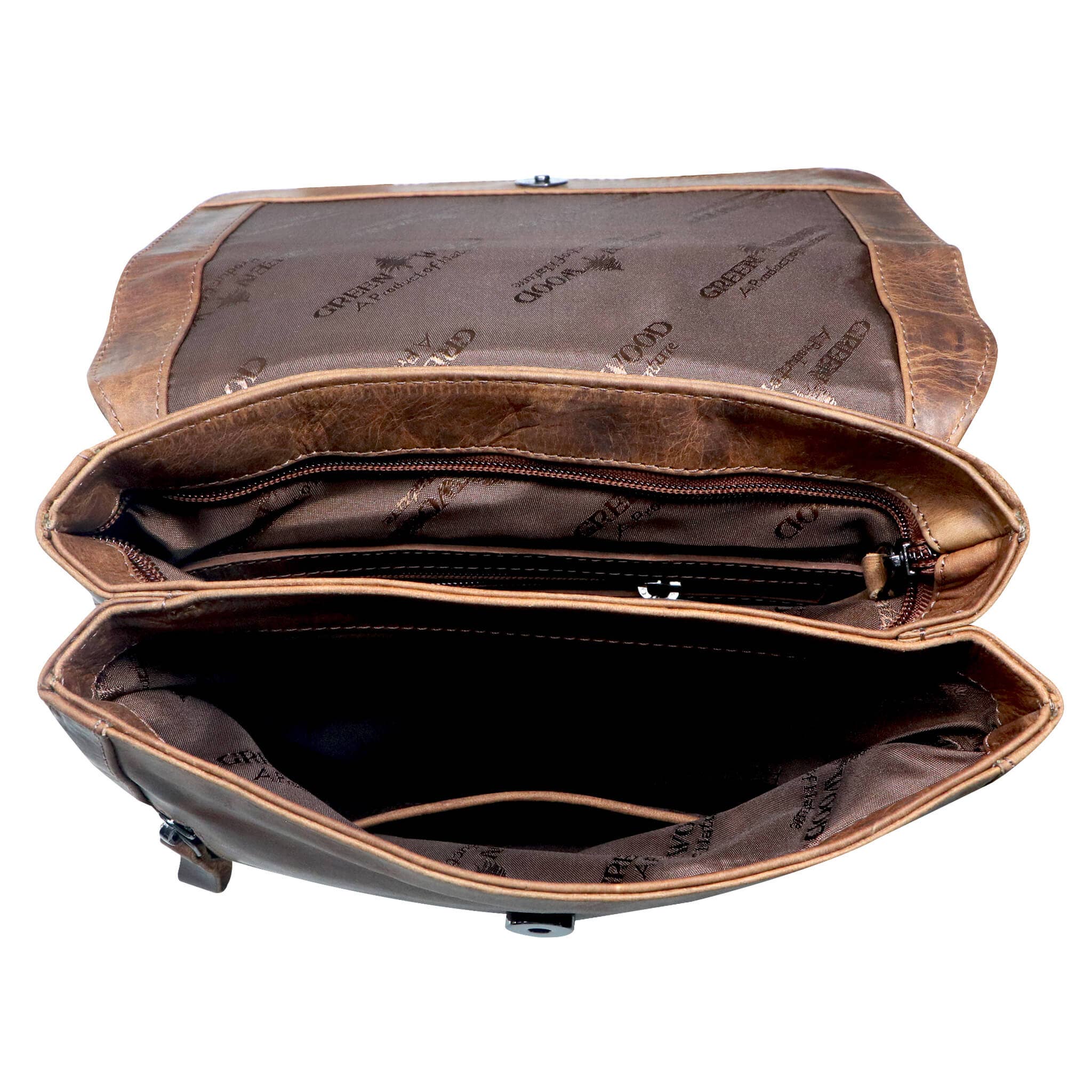 Greenwood – Großhandel Rucksack – Unisex – Kelly City Rucksack Damen Elegant Retro Lederrucksack Herren24