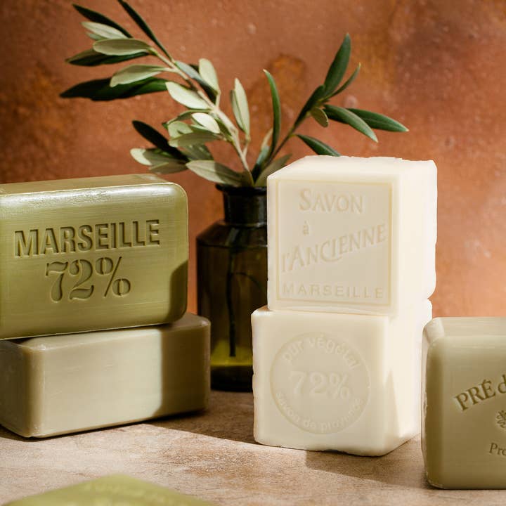 European Soaps - Wholesale Bar Soap - 72% Marseille Soap Cube 300g