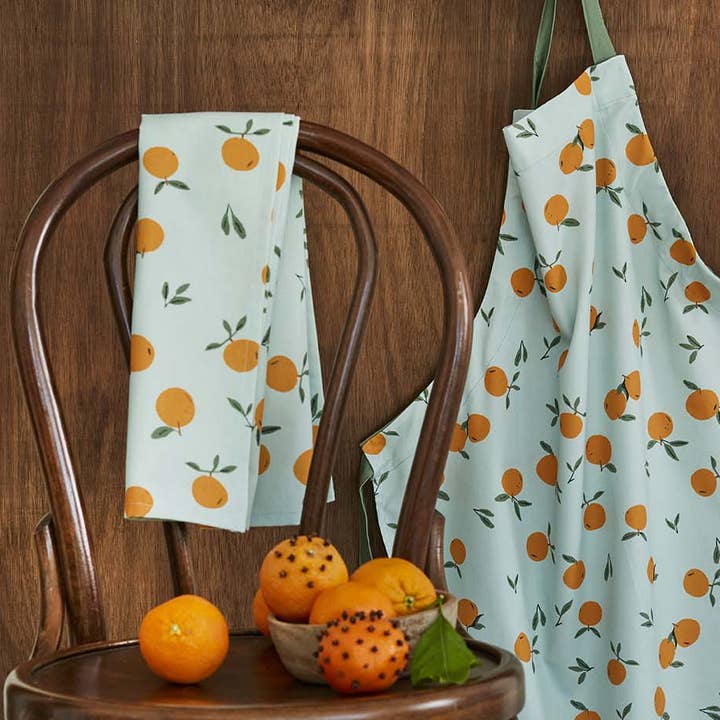 Clementines Apron by Coucke France for wholesale by Maison Otto French Lifestyle Distribution