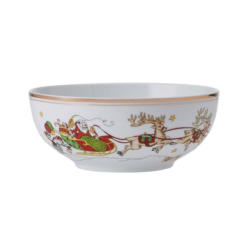 White Fitz & Floyd St Nicholas 16PC DW   Brown Box Pkg for wholesale on Faire3