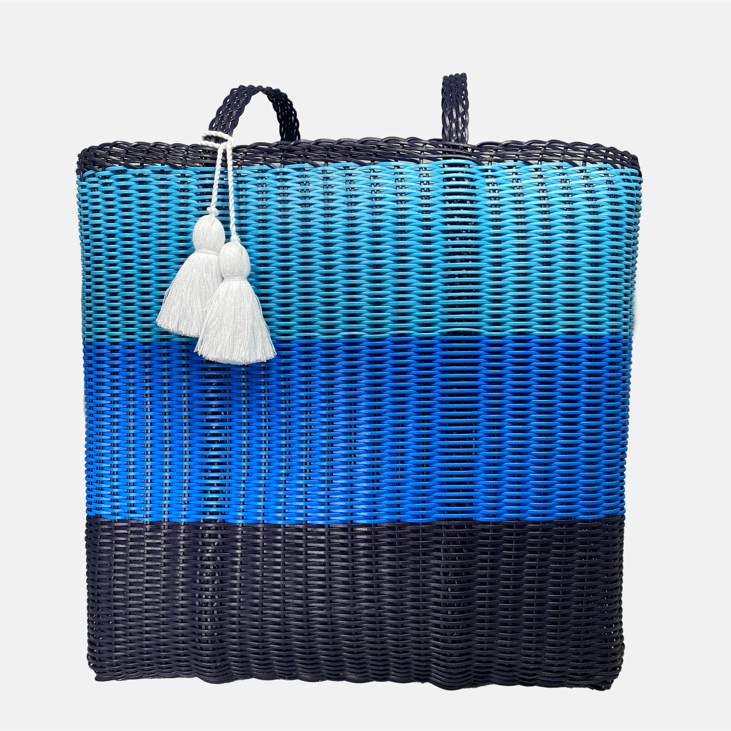 ixöq - Wholesale Tote Bag - Women's - Ixoq Recycled Plastic Cesta Tote Ex-Large ~ 3 Color Paneled6