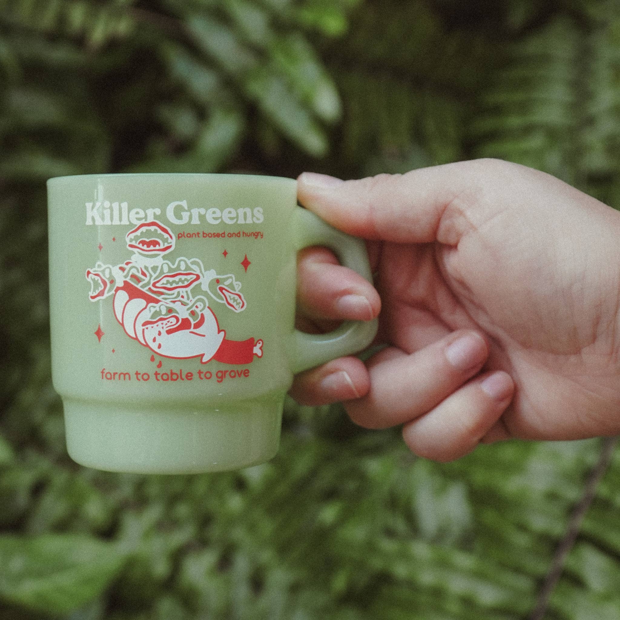 Cheerware - Venta al por mayor Taza - Taza vintage 'Killer Greens' estilo diner1