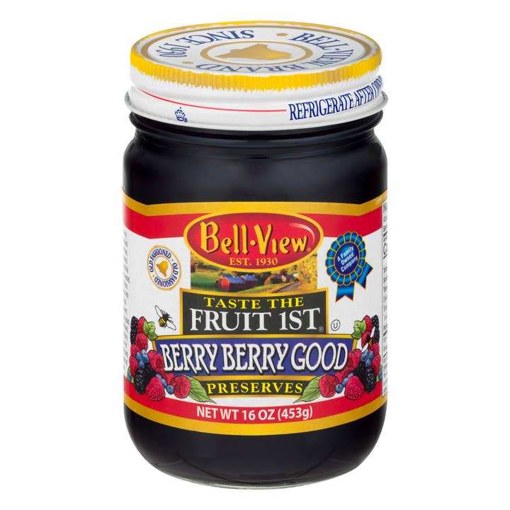 Taste The Fruit 1st Berry Berry Good Preserves 16oz. for wholesale by Bell-View Brand Foods