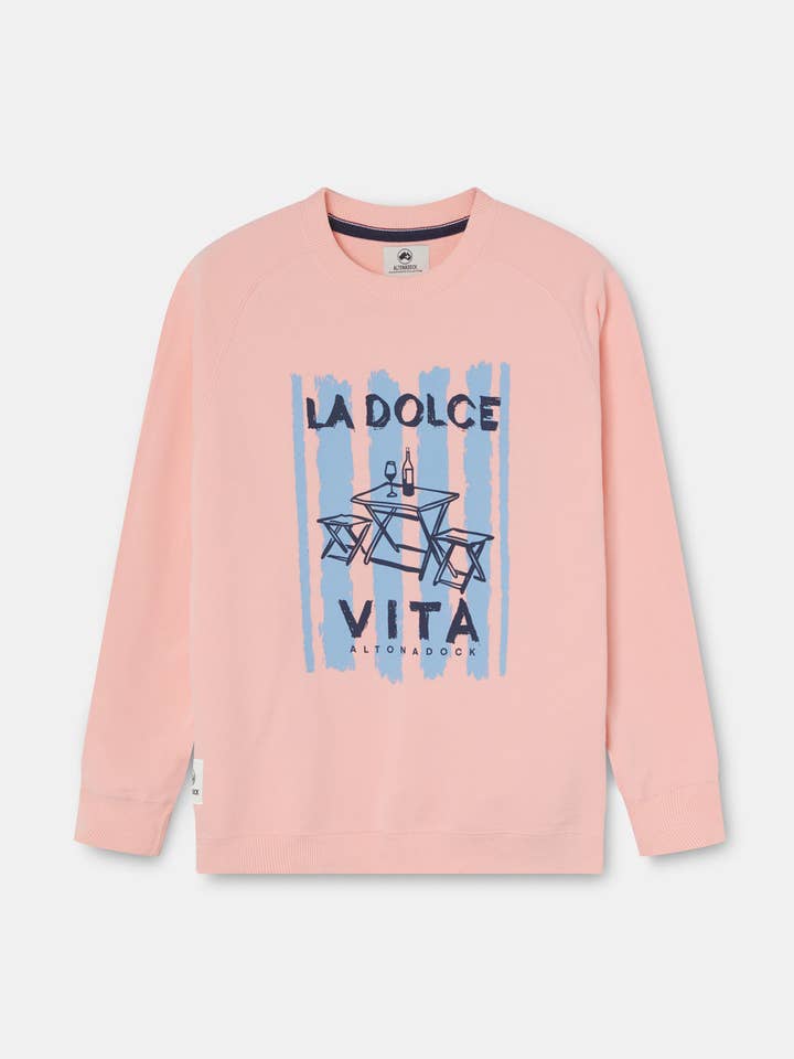 Dolce Vita Pink Sweatshirt for wholesale by ALTONADOCK