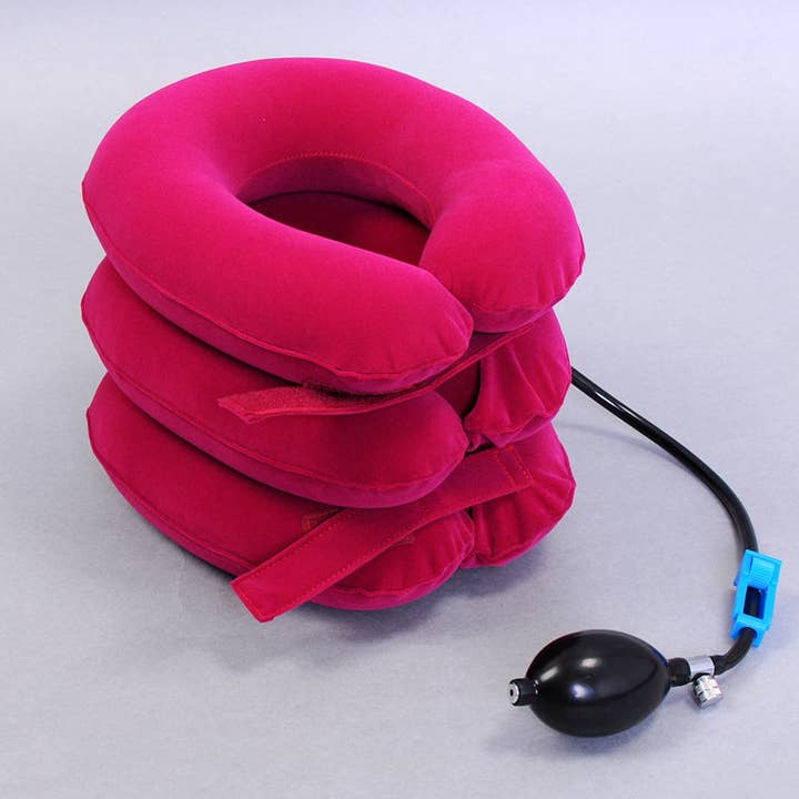 Mix Match Colors Adjustable Neck Traction Device for Instant Neck Pain Relief for wholesale on Faire12