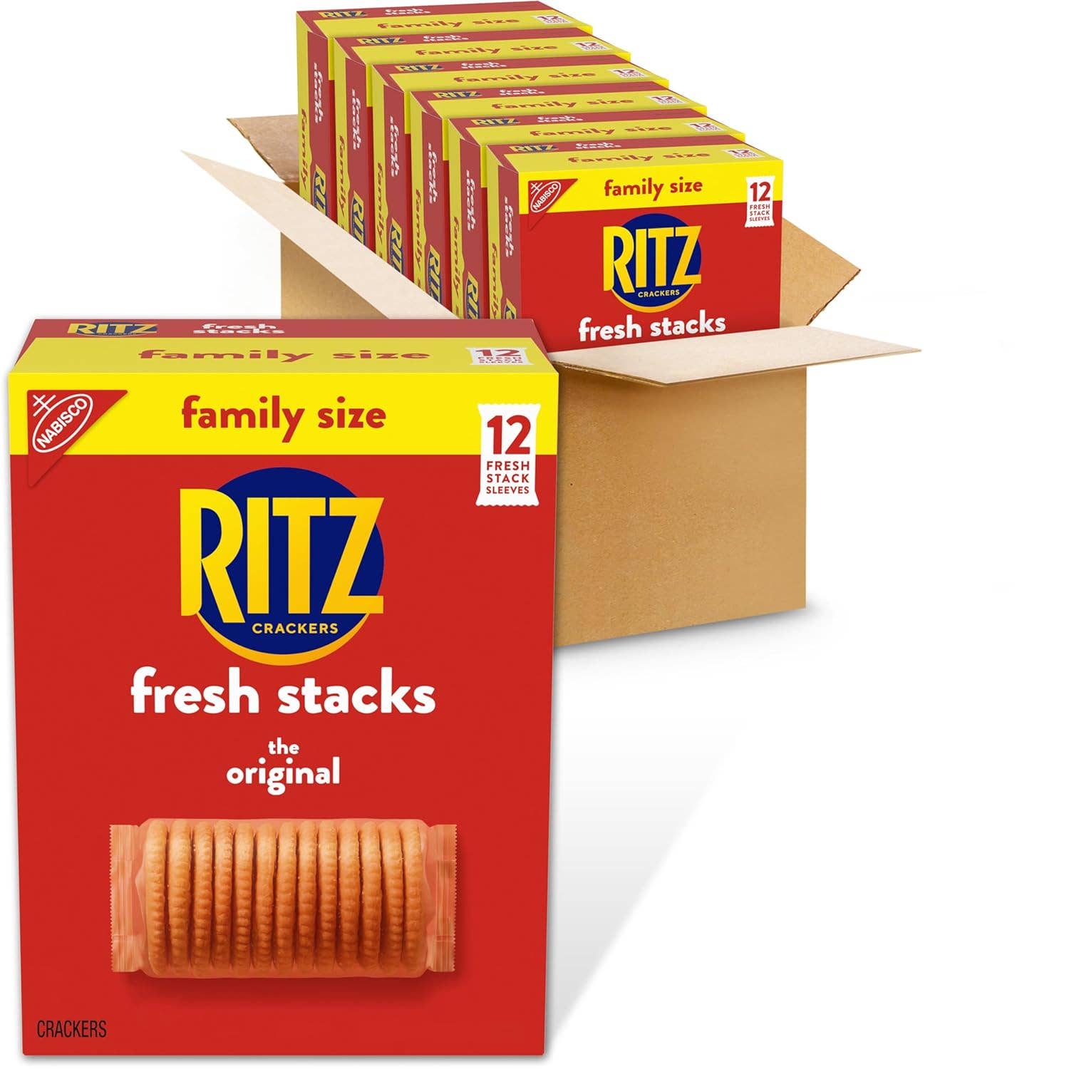 L&F Universal Goods - Wholesale Crackers - Ritz Original Crackers Fresh Stacks Family Size 6/17.8oz0