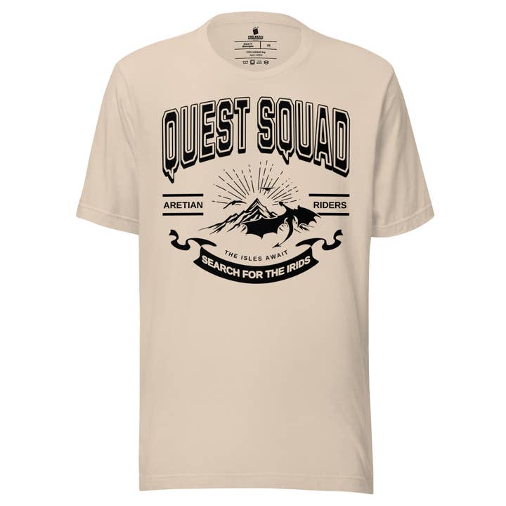 Quest Squad Tee Shirt for wholesale by The Bean Workshop