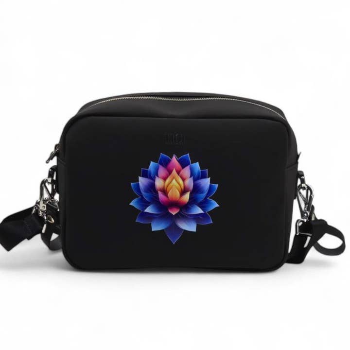 TICI Handmade - Wholesale Diaper Bag - Baby - Stroller Case Linea Lotus - Black Handmade Travel Bag