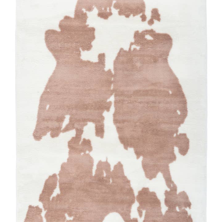 Rabbit Animal 500 dieppolig vloerkleed, taupe/wit voor wholesale door Vivorum