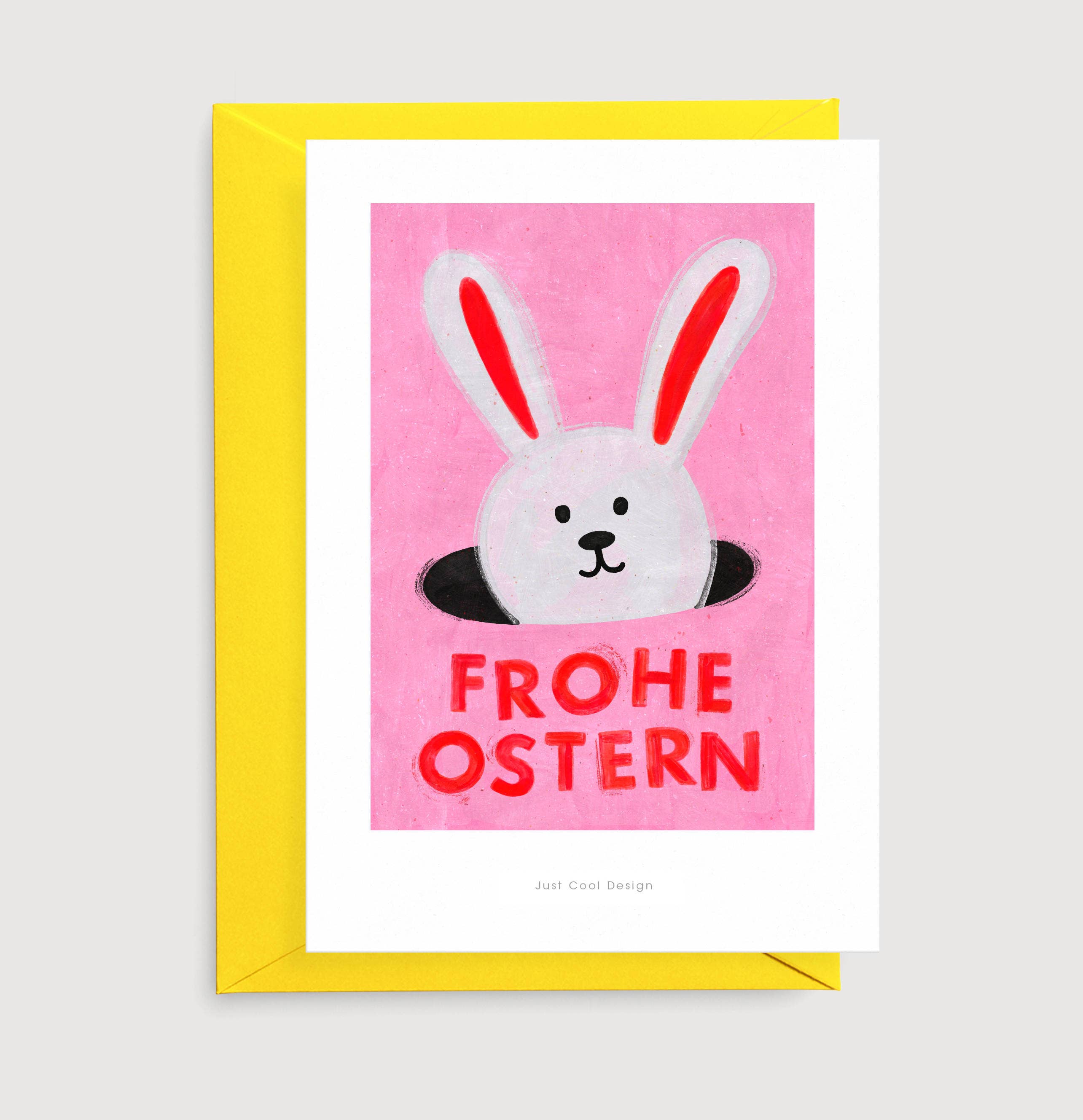 Just Cool Design - Wholesale Easter Card - Frohe Ostern card | Mini art print | Illustration card0