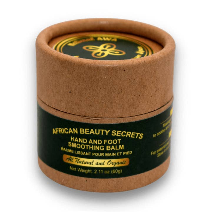 HAND AND FOOT SMOOTHING BALM for wholesale by Natural AWA (Authentic Wonders from Africa)