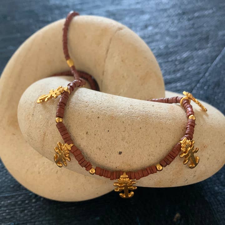 Collier GP Tolima Jaguars et Céramiques 24k Tailles Multiples pour la vente par Across The Puddle