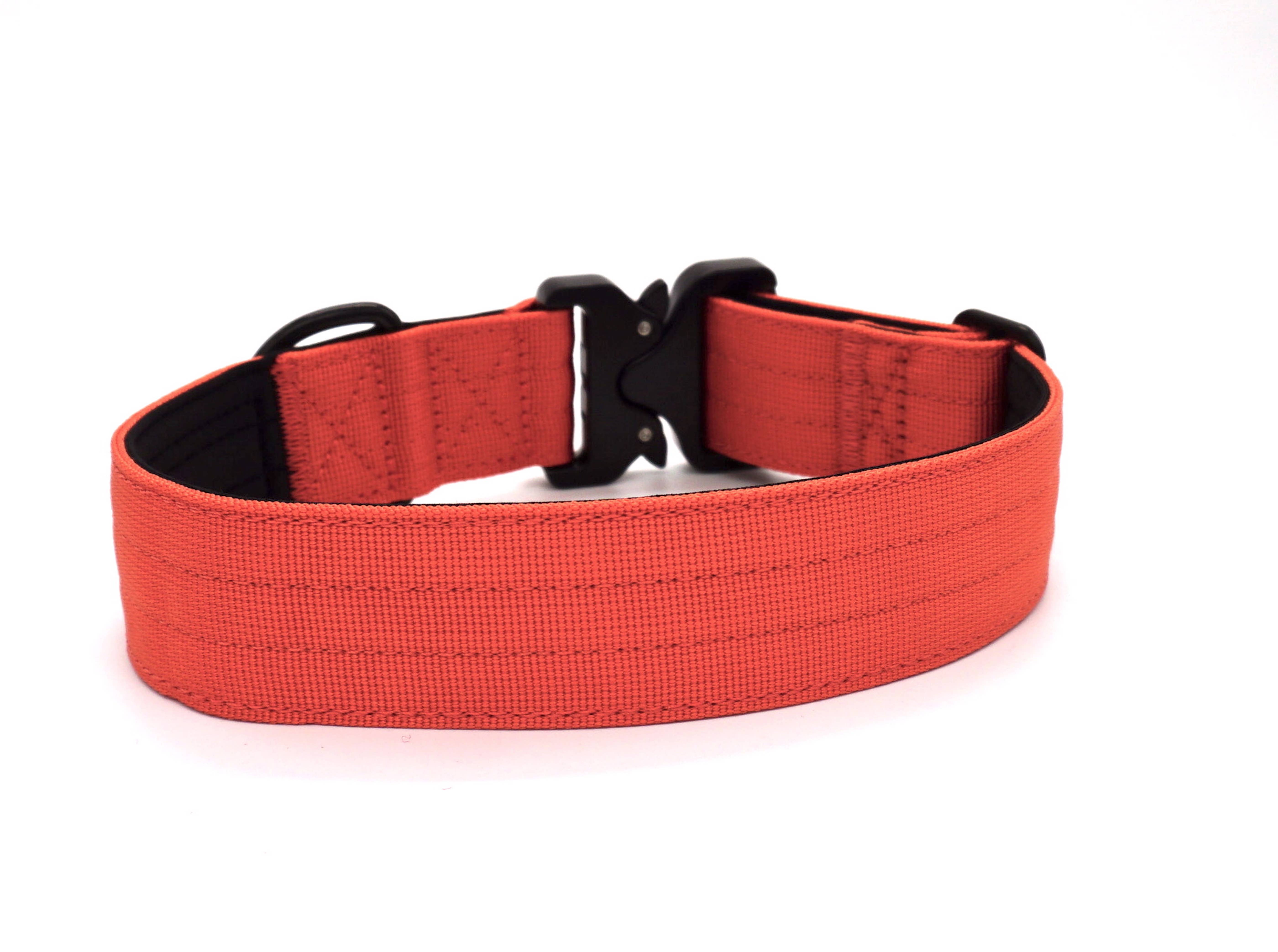Outback Hound - Vente Collier – chien - Collier pour chien Burnt Orange Premium1