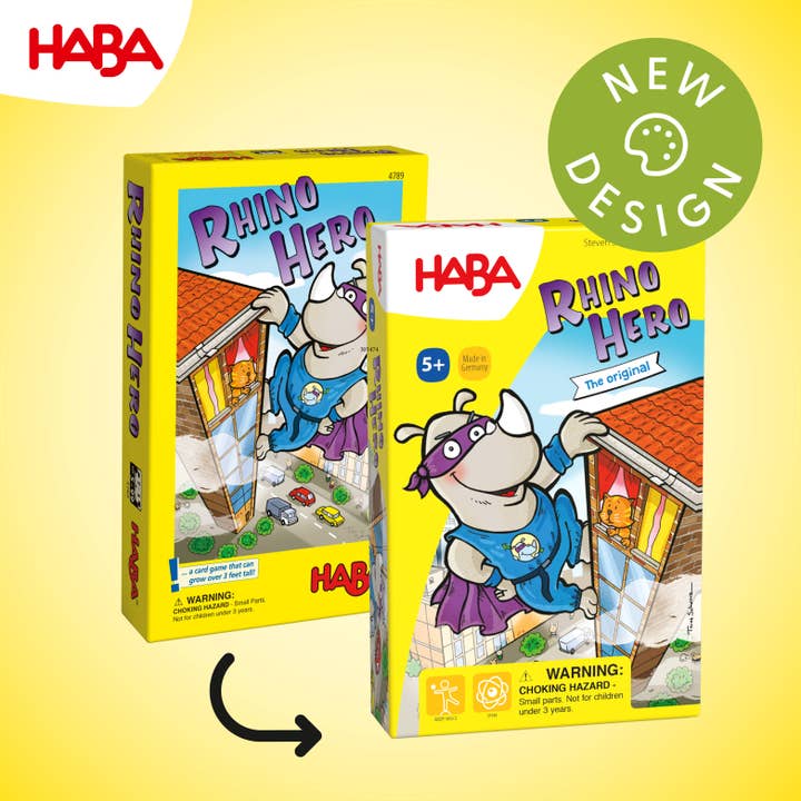 HABA Rhino Hero - Board Game for wholesale by HABA