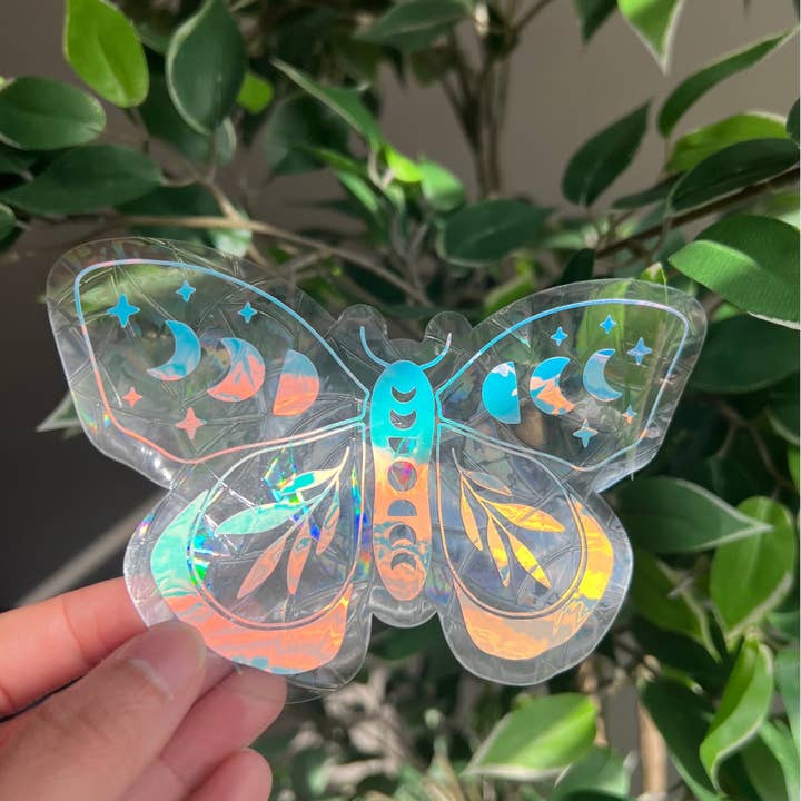 Thirty Three Prints - Wholesale Suncatcher - Celestial butterfly, Rainbow Sun Catcher, Window cling 1