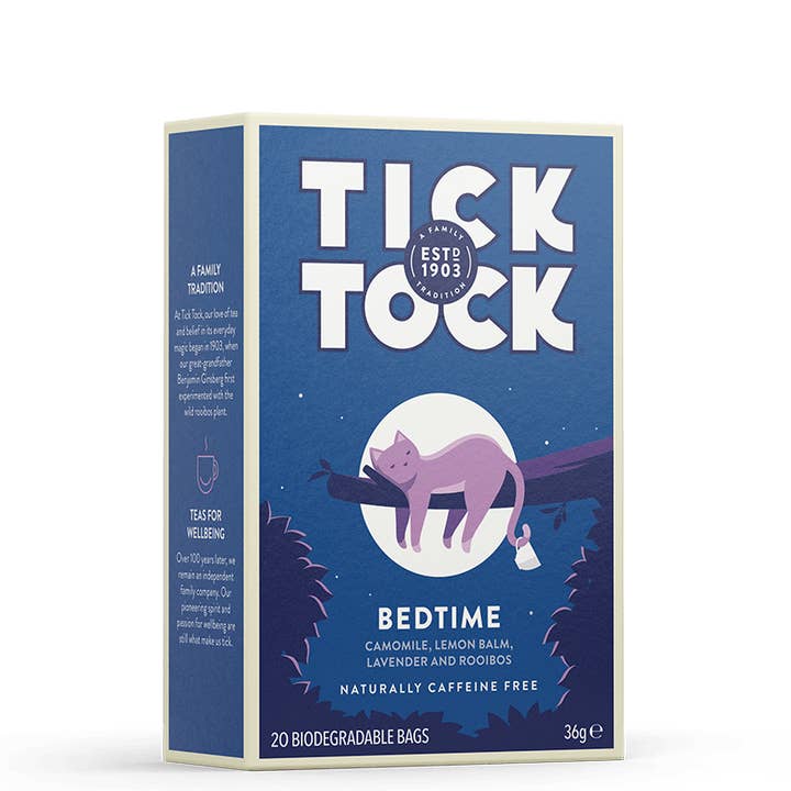 Tick Tock Tea - Wholesale Health/Detox Tea - TICK TOCK-Well Being-Bedtime Tea