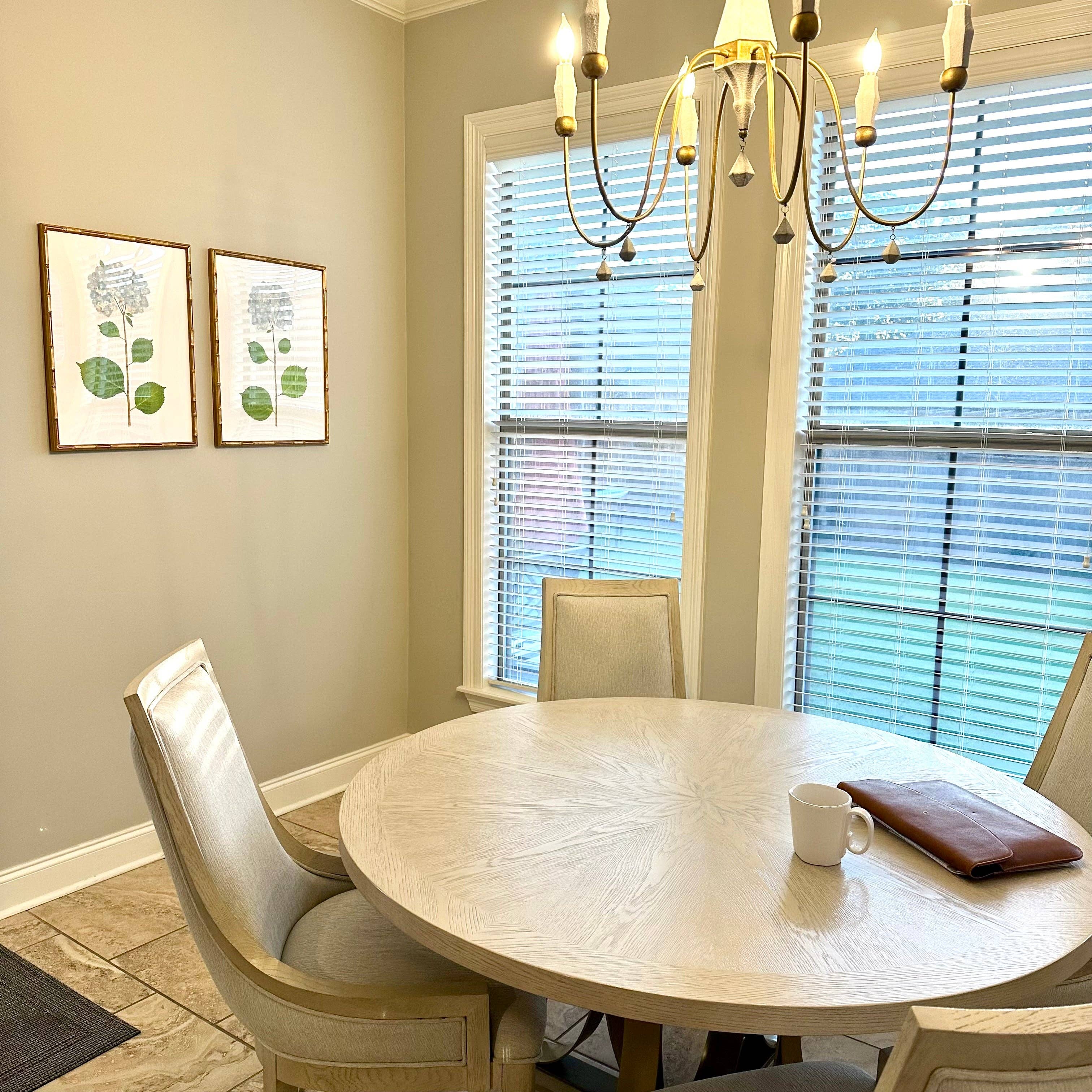 MK Decker Designs - Wholesale Gallery Wall Set - "Blue Hydrangea"15