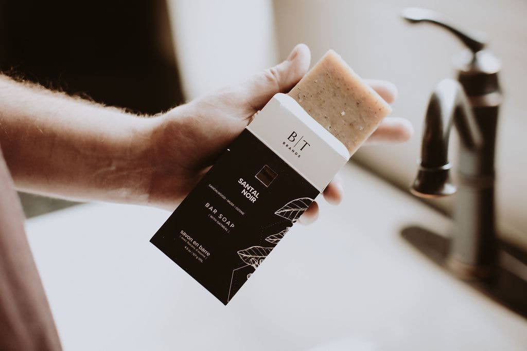 Broken Top Brands - Wholesale Bar Soap - Men's - Santal Noir Bar Soap3