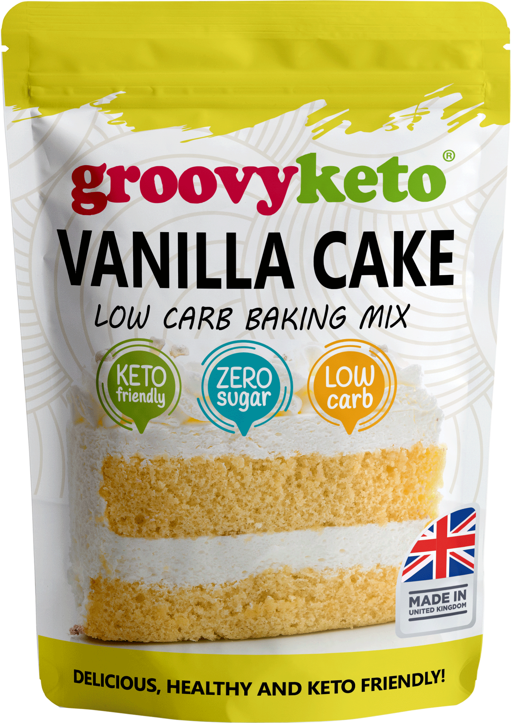 Groovy Keto – wholesale Cake mix – Groovy Keto Vanilla Cake Mix0
