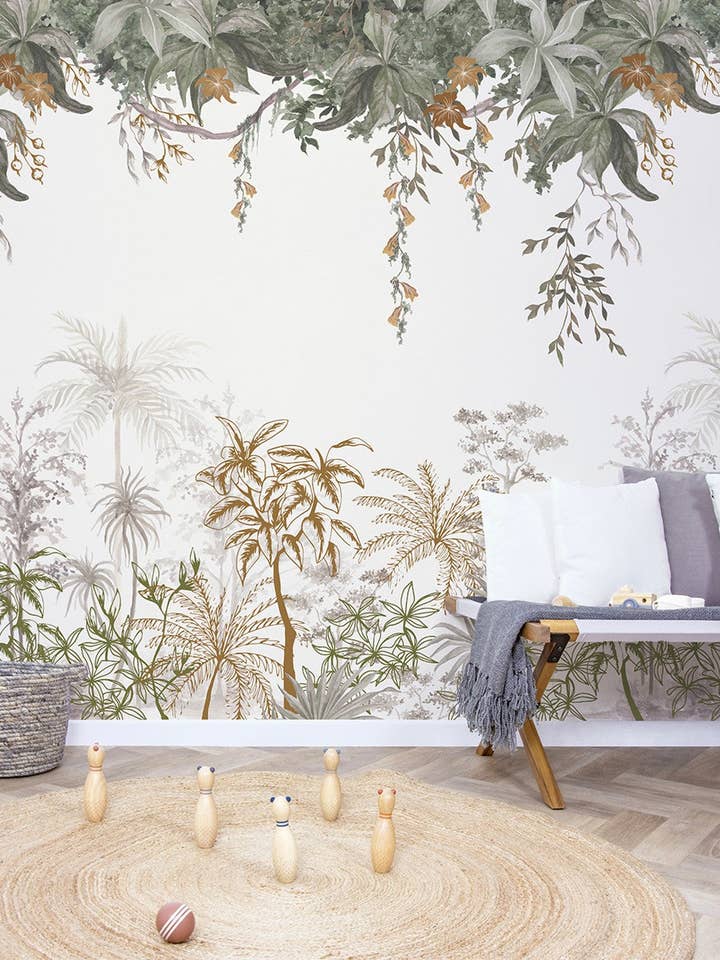 UTAN - Papier peint panoramique - Jungle indonésienne for wholesale by LILIPINSO