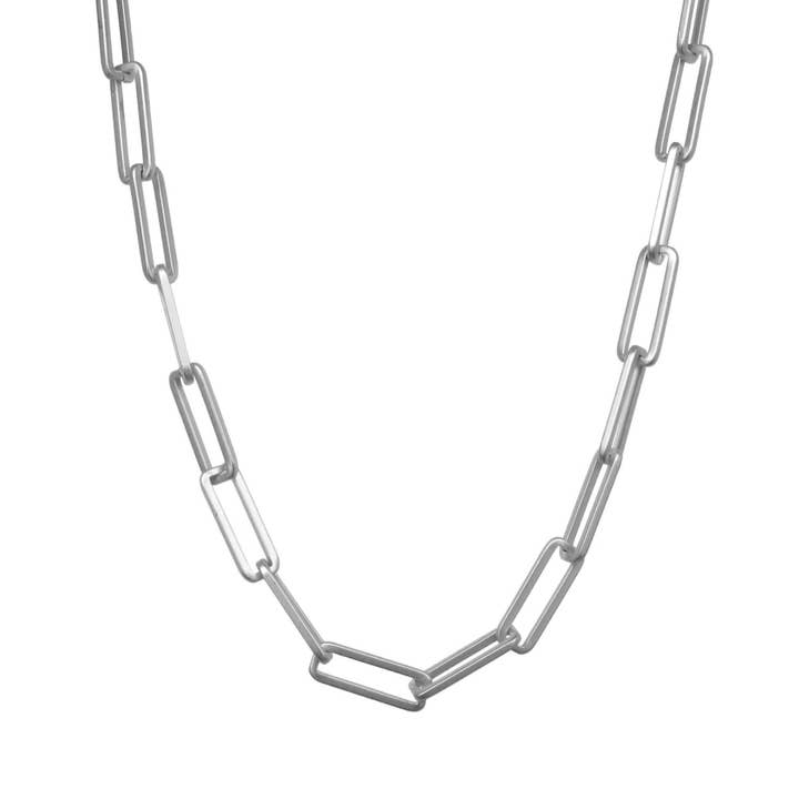 Stowaway Jewelry - Wholesale Link & Chain Necklace - Large Box Paperclip Chain