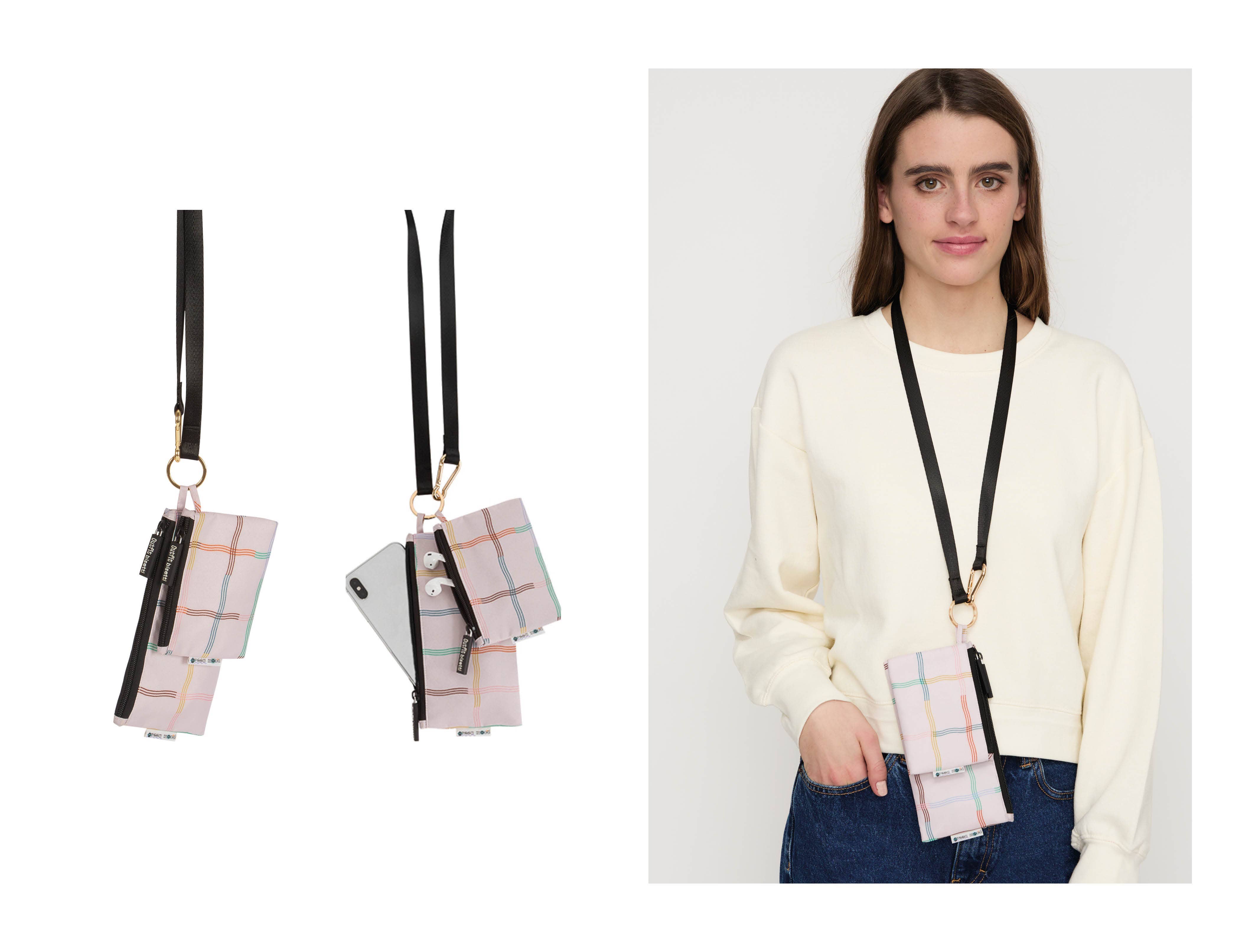 Mkr International - Vente Étui pour écouteurs/casque – unisexe - Étui AirPods & Téléphone Movement | Recyclé | Réglable1