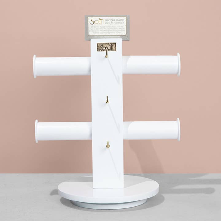 Scout Curated Wears - Wholesale Jewelry Stand & Display - Necklace/Bracelet Spinning Display2