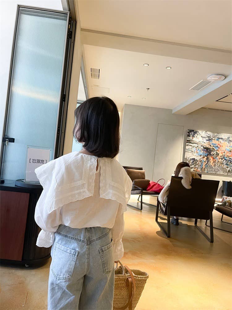 Blue Heart Wide-Leg Denim Jeans for wholesale on Faire5