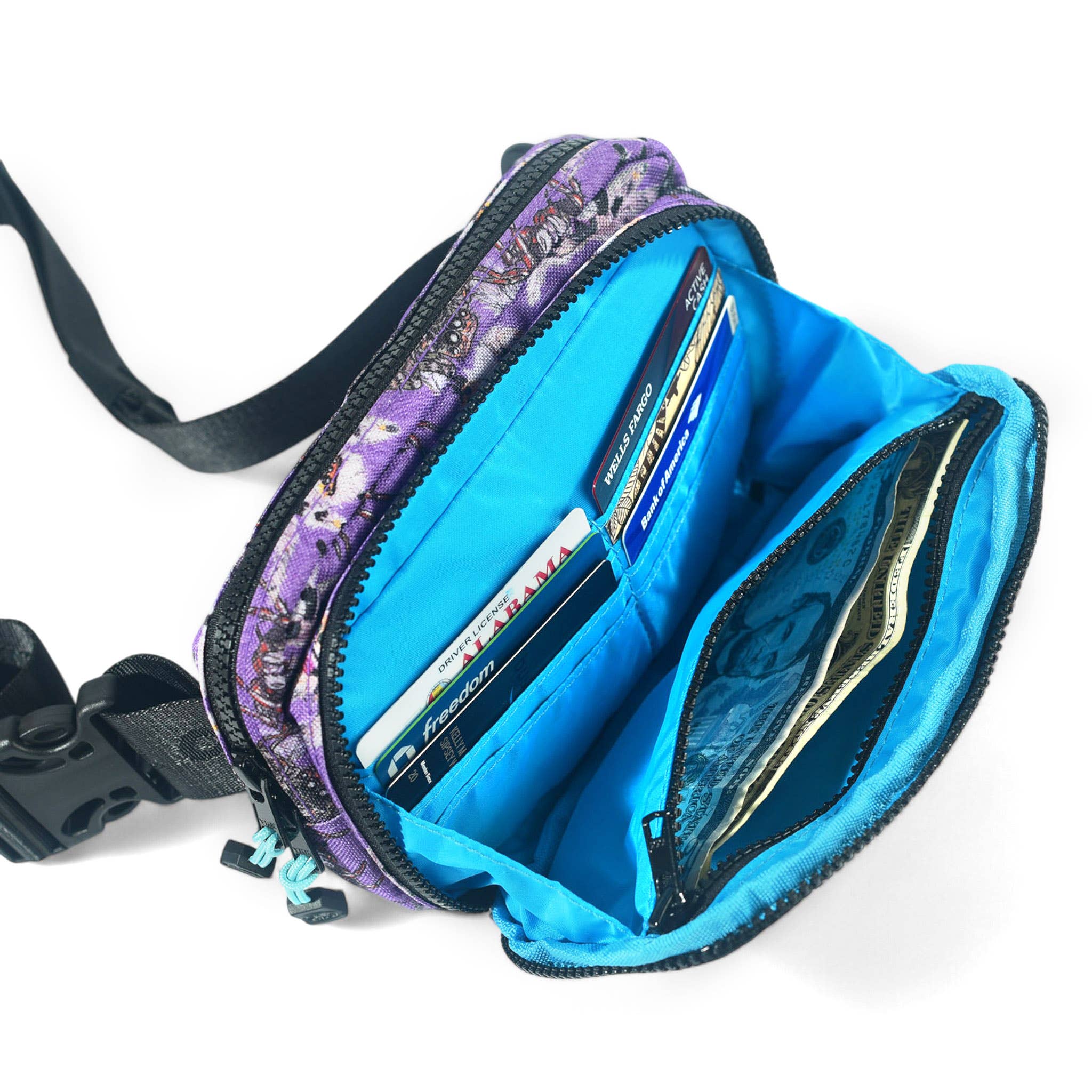 Sipsey Wilder - Wholesale Belt Bag - Women's - Jumping Spiders Wally Pack   2