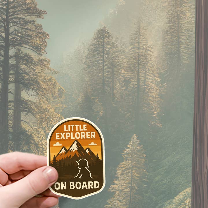 Sticker Atlas - Wholesale Sticker - Explorer On Board Sticker2