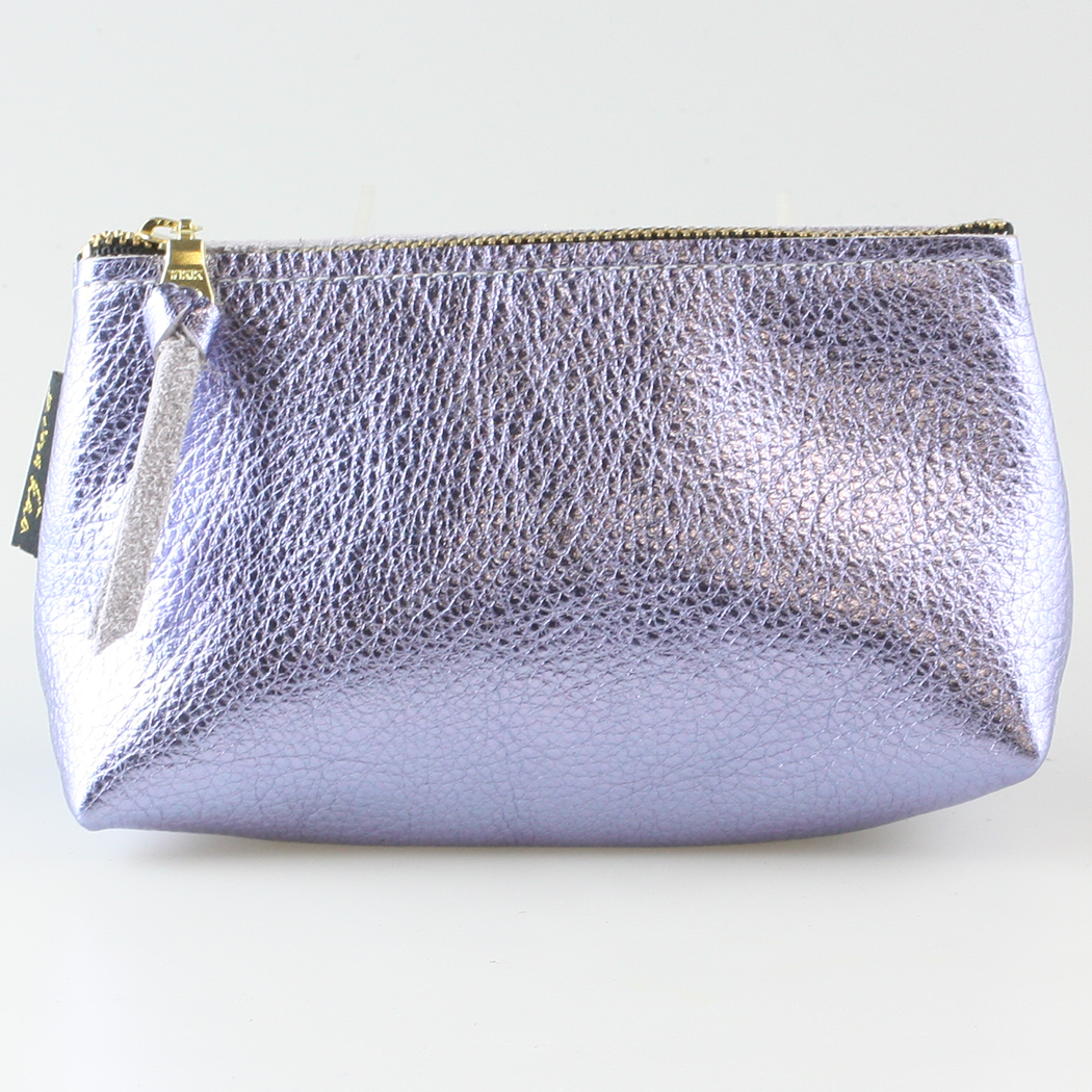 Zina Kao Exclusives – wholesale Make-up/cosmetic bag – The Smaller Metallic Makeup Clutch: 2 sizes! Bardot & Turner22
