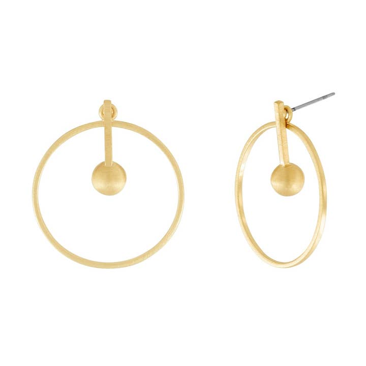 Tabitha Interstellar Multi-Stijlbare Oorbel Goud Verguld voor wholesale door Dansk Copenhagen