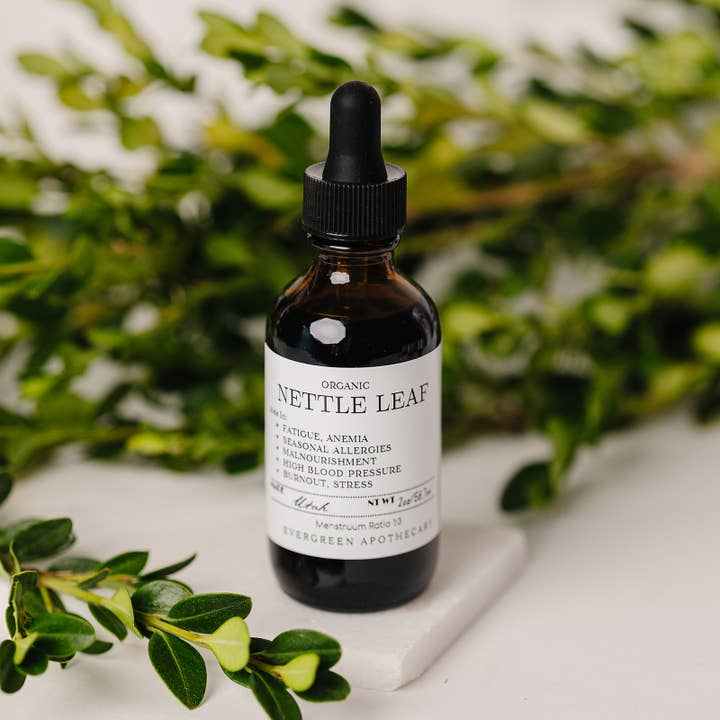 Evergreen Apothecary - Wholesale Tincture - Nettle Leaf Tincture, Herbs for Symptoms No. 103