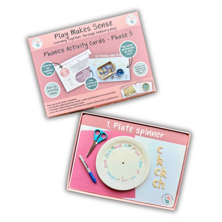 Phonics Activity Cards - Phase 5 Phonics Games & Activities for wholesale by Play Makes Sense