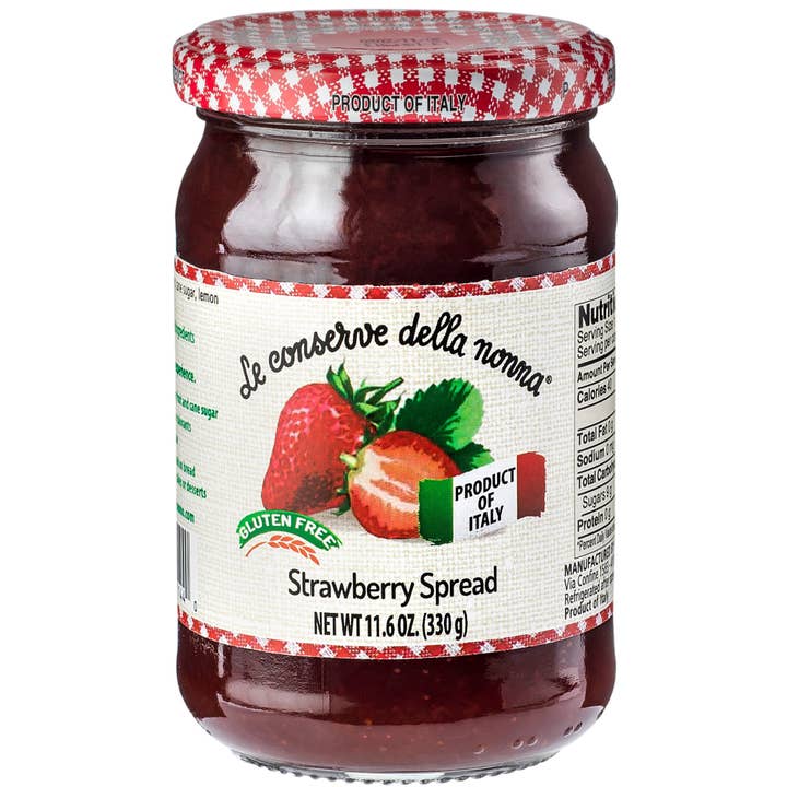 Le Conserve Della Nonna Strawberry Fruit Spread for wholesale by B&R Classics