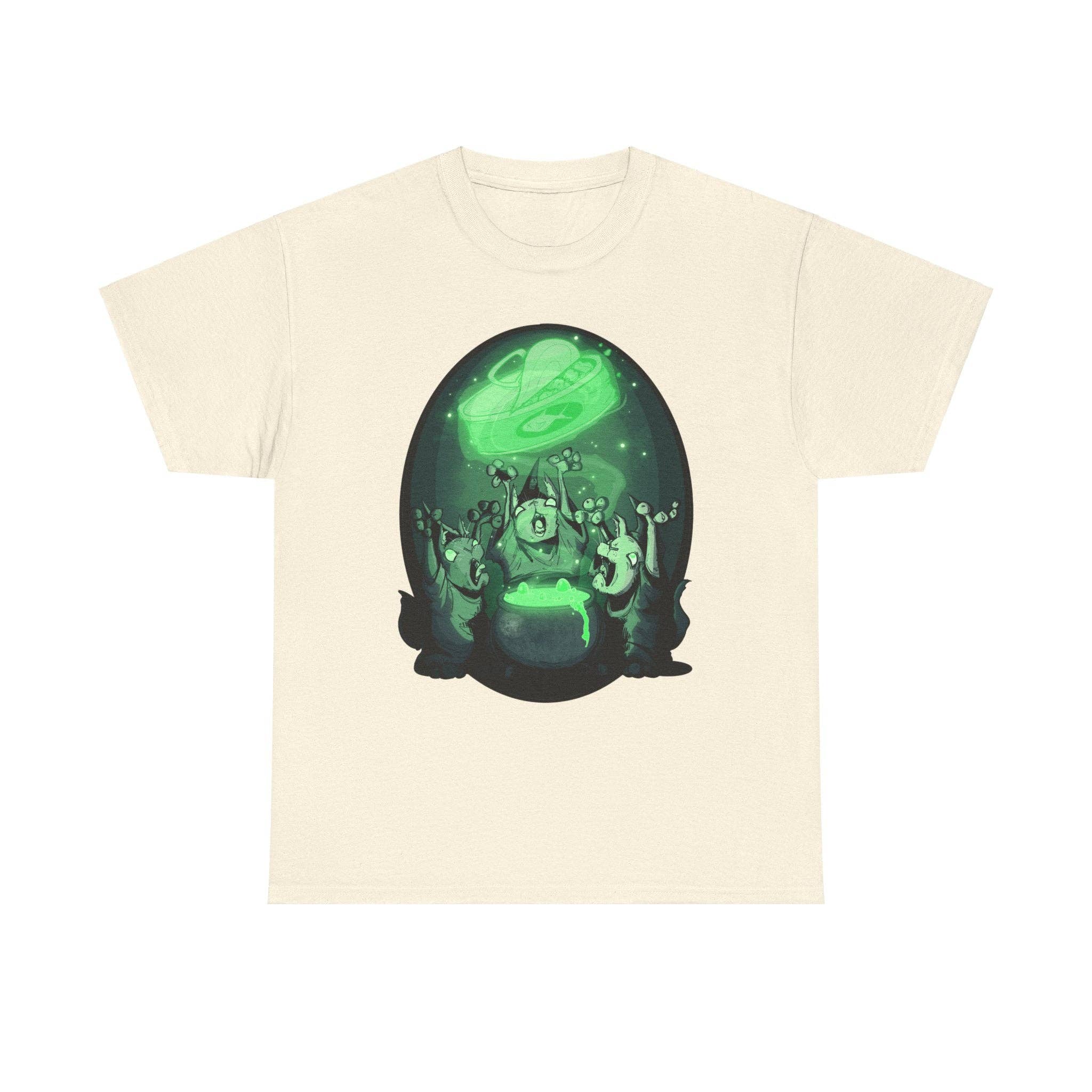 LVB Art - Vente T-shirt à imprimés – unisexe - T-shirt en coton épais unisexe Cat Coven46