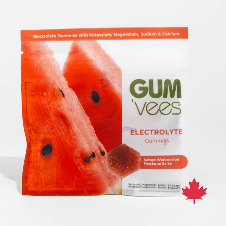 Étui de bonbons électrolytiques - 15 bonbons/sachet - Étui de 10 sachets pour la vente par GUM'vees