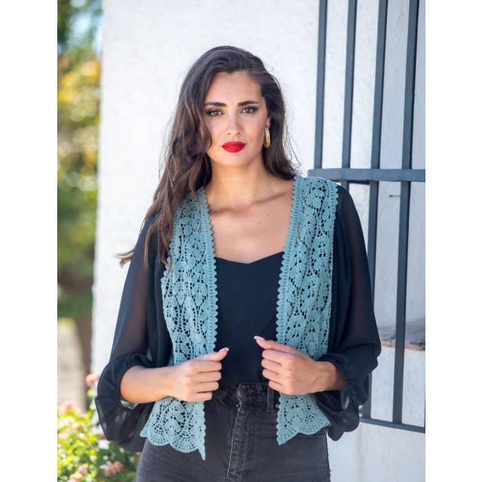 SUNSET & MOON WATER BOLOGNA VEST for wholesale by Káhyra