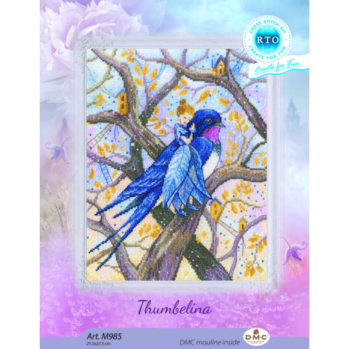 RTO&Collection D'Art (RTO Baltic OU) - Wholesale Embroidery/Cross Stitch Supplies - Cross Stitch Kit RTO Counted Thumbelina M9851