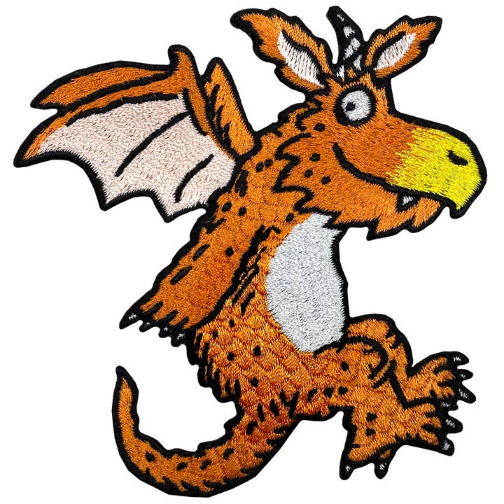 Zog Hovering Sew On Patch for wholesale by Pawprint Family