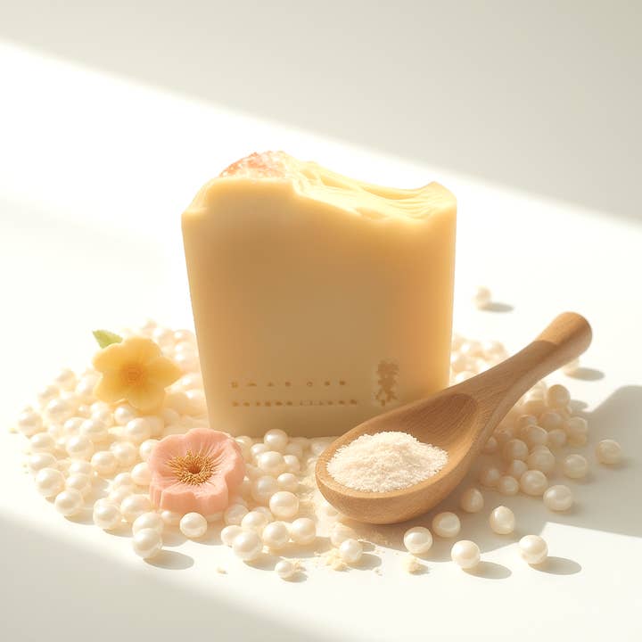Bencao Herbalist - Wholesale Bar Soap - MOTHER OF PEARLS SOAP