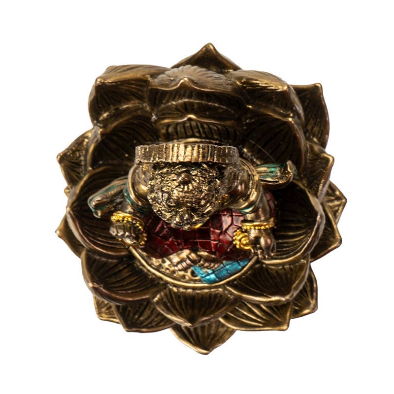 Pacific Trading - Wholesale Decorative Figurine - Lakshmi Hindu Goddess on Lotus3