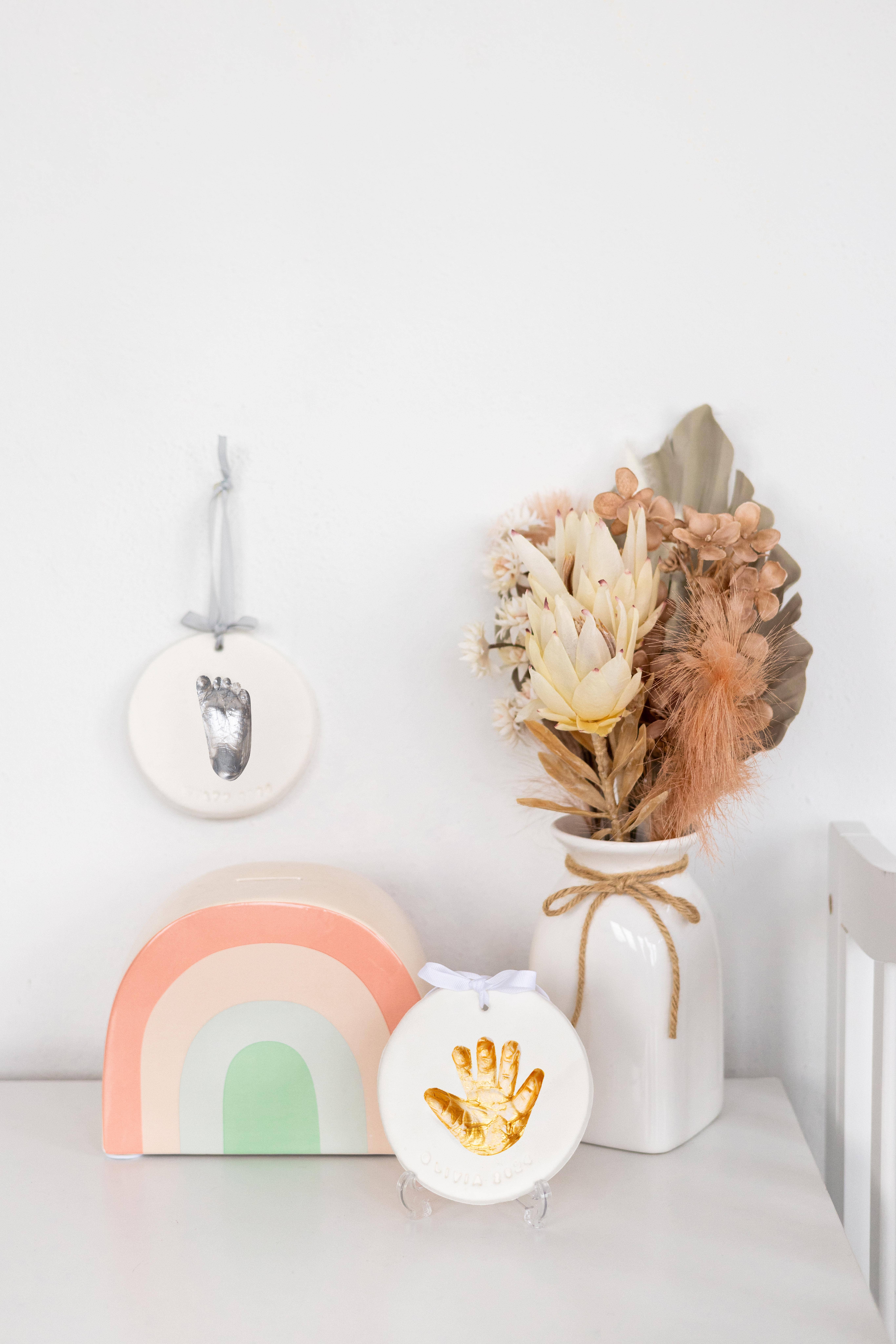 Pearhead - Wholesale Hand & Footprint Kit - Kids & Baby - Deluxe Clay DIY Handprint And Footprint Keepsake7