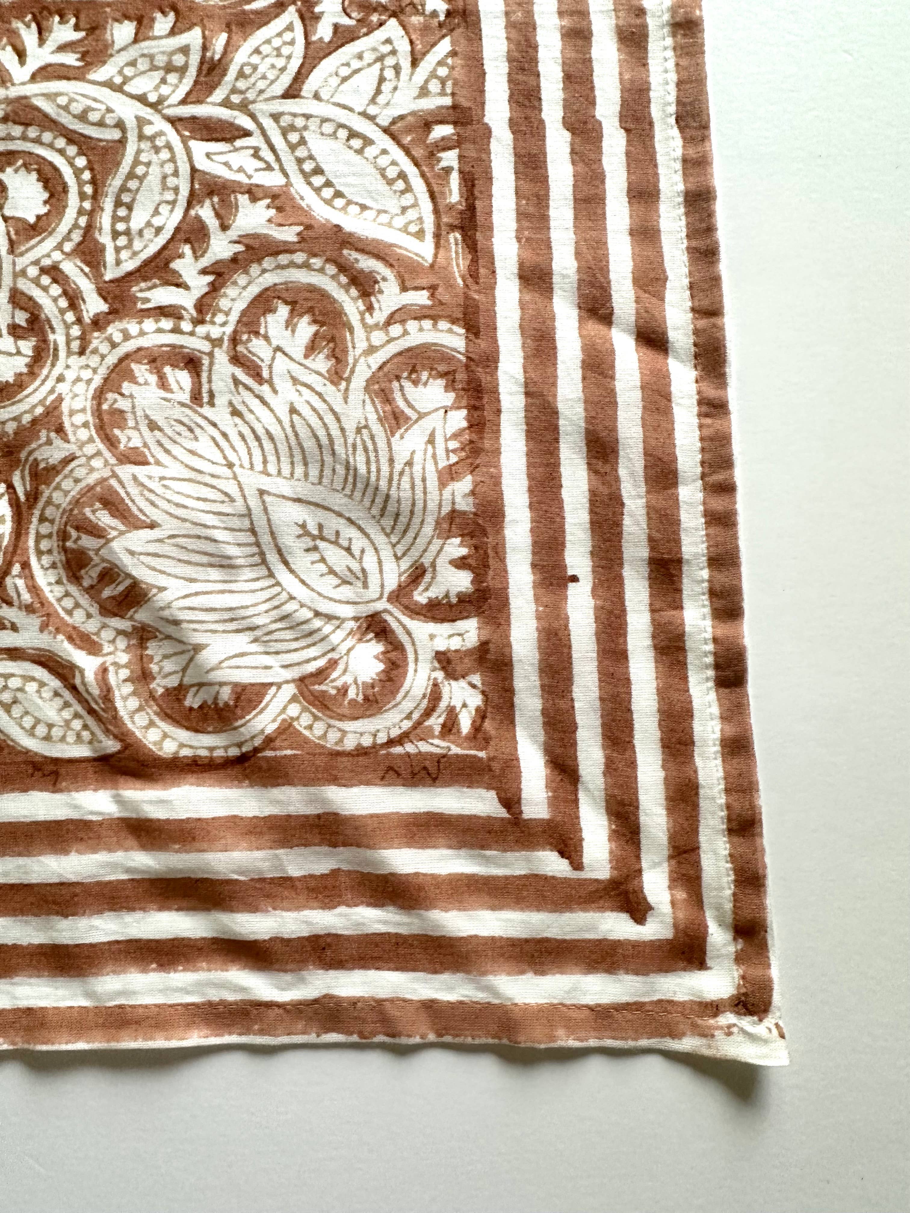 By The Sea Organics - Wholesale Bandana - Women's - BLOCK PRINT BANDANAS - CANDY COLLECTION23