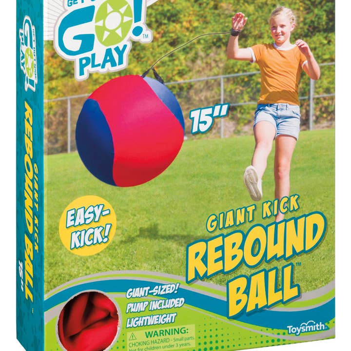 Get Outside GO!™ Giant 15" Kick Rebound Ball for wholesale by Toysmith